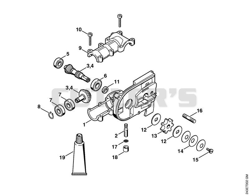 Gear head