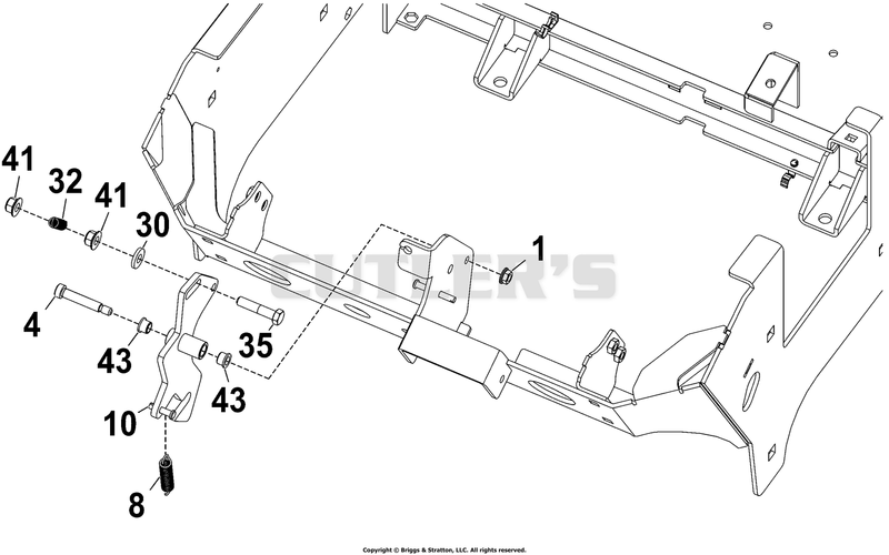 Handle Bar & Controls Assembly - 2