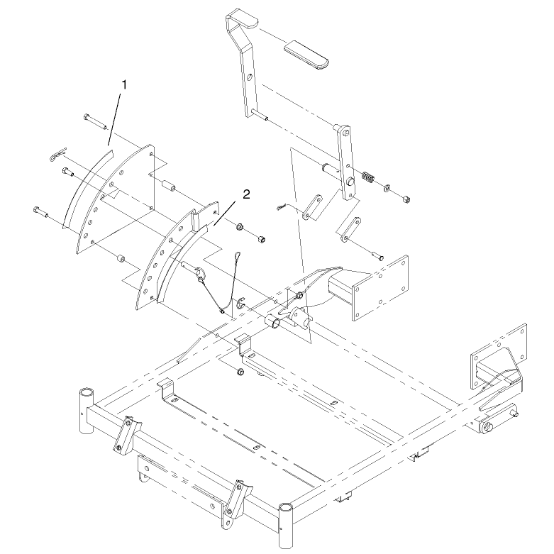 Deck Height Decal Assembly