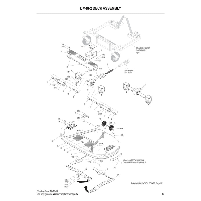 DM48-2 Deck Assembly