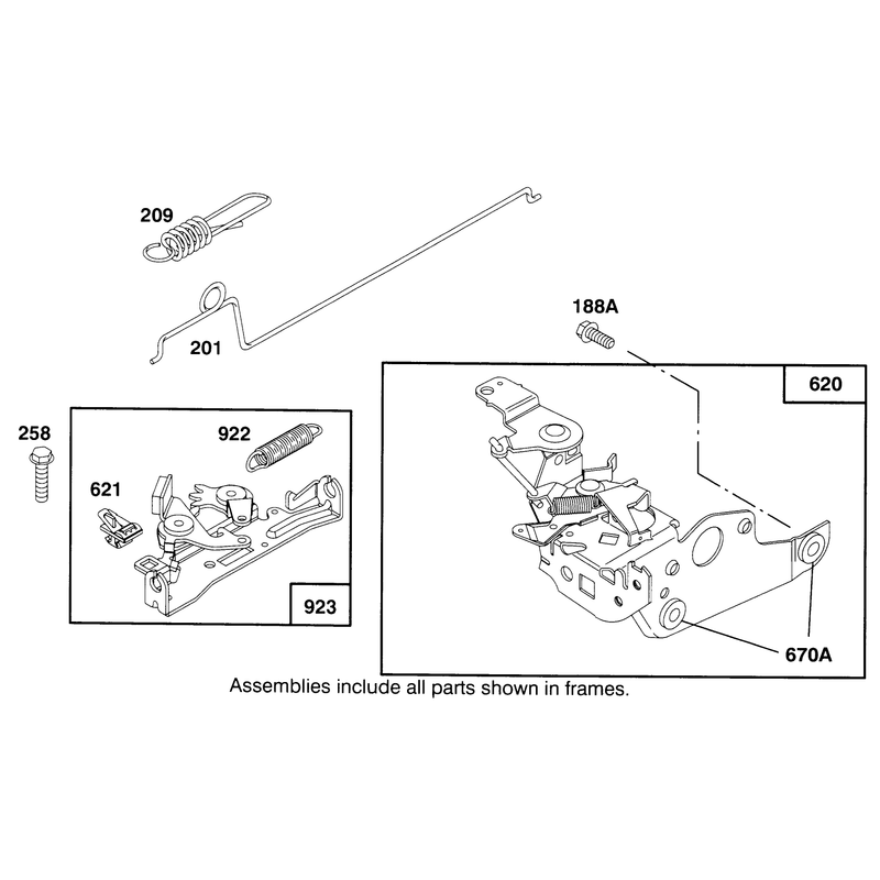 Engine Briggs and Stratton Model 12e802-0653-01