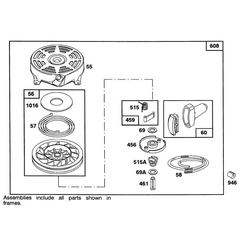 Engine Briggs and Stratton Model 122702-3171-01