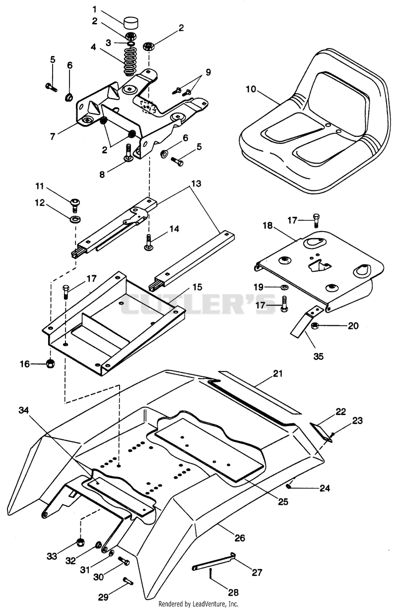 REAR DECK AND SEAT
