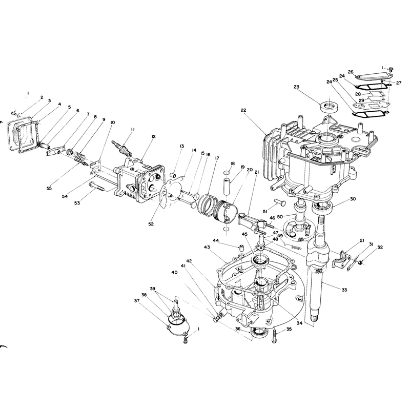 Engine Assembly Continuedmodel No Vml0-2