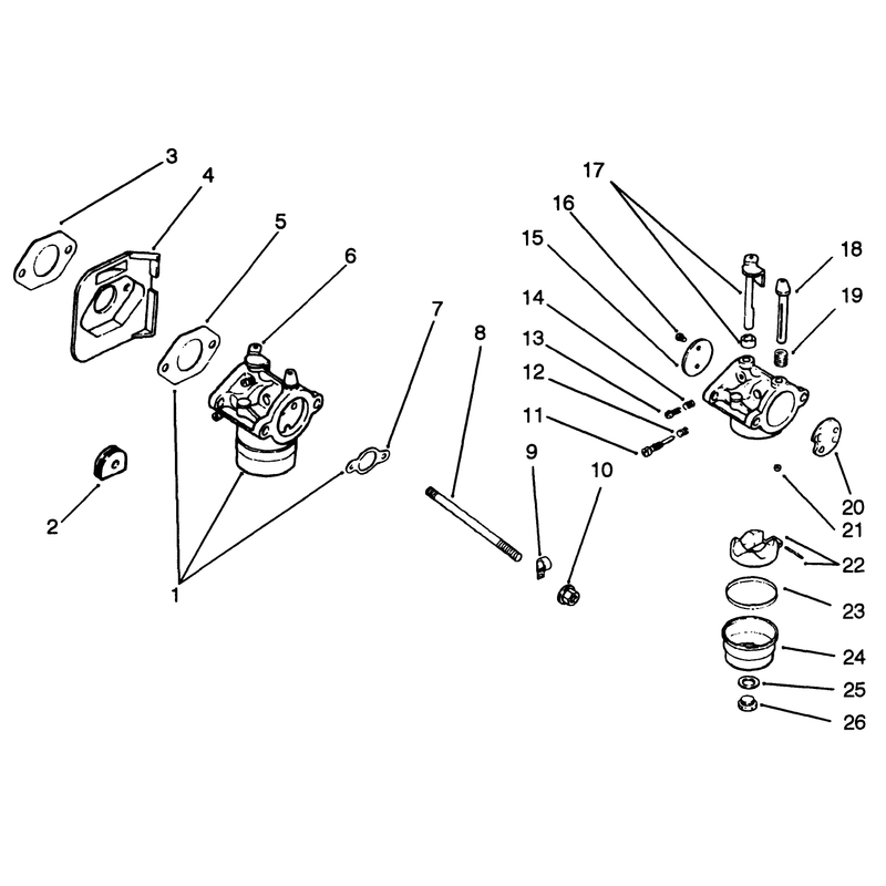 Fuel System Engine Kohler Model No Cv14 S 1429