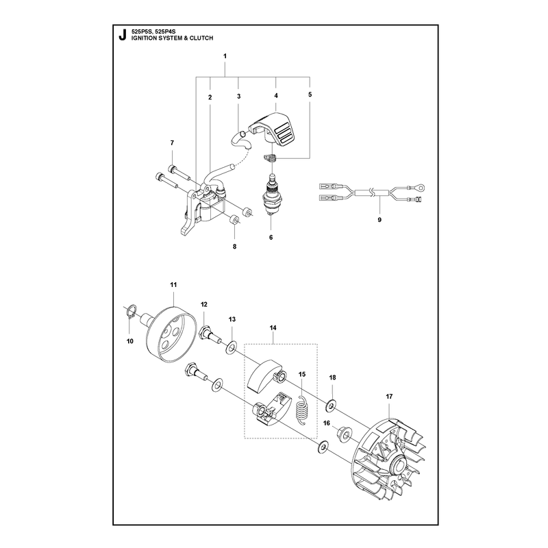 IGNITION SYSTEM AND CLUTCH