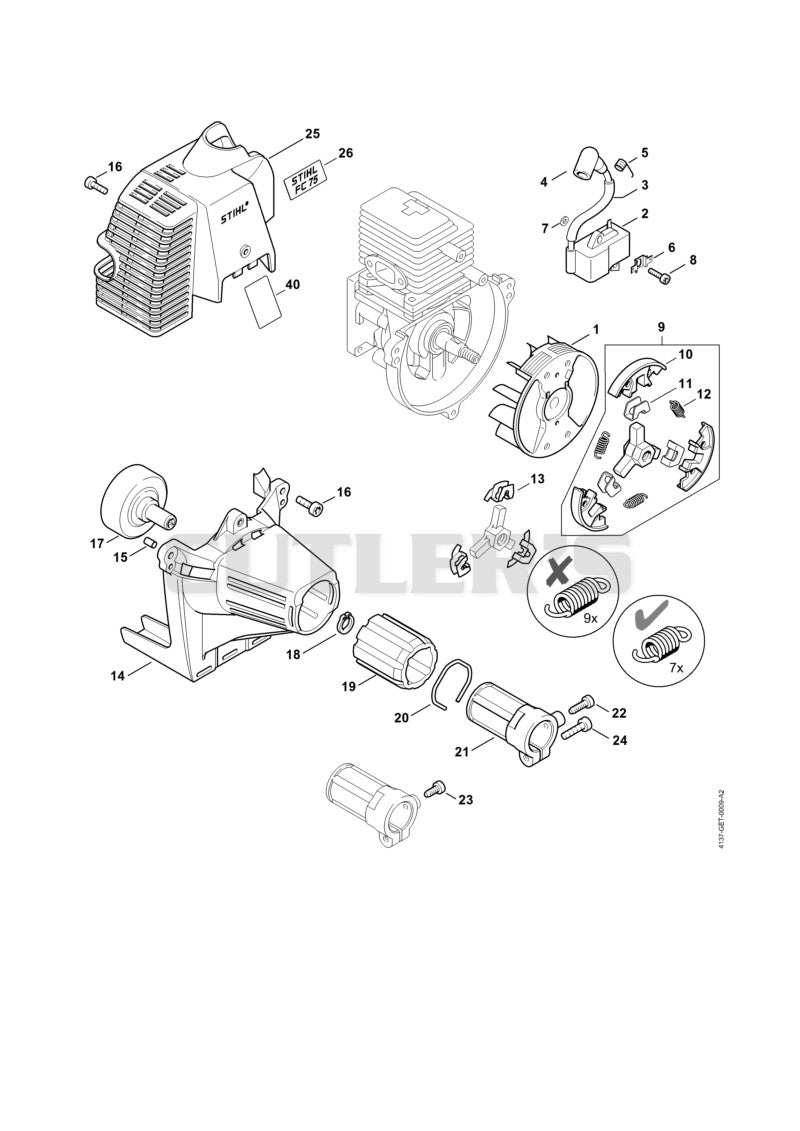 Ignition system, Clutch