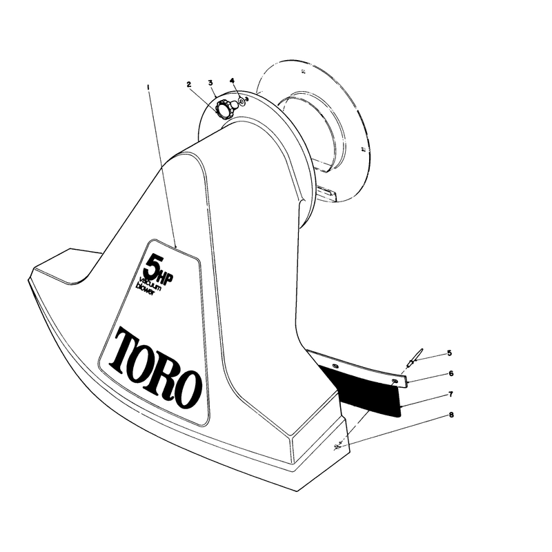 Snout Assembly Models 62912 and 62923