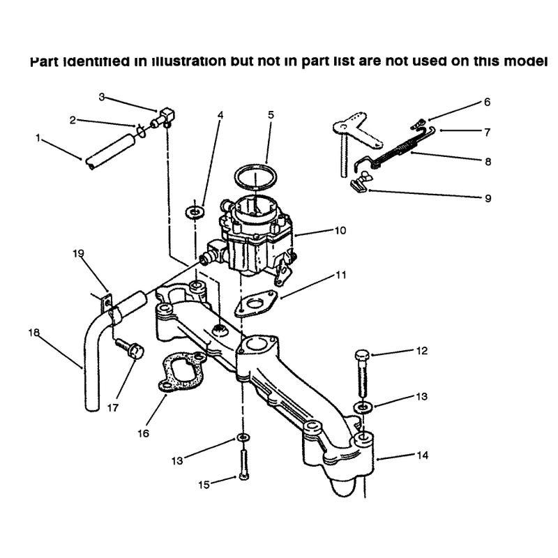 Intake Manifold and Carburetor