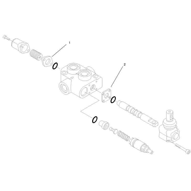 Hydraulic Valve Assembly No 99-3077