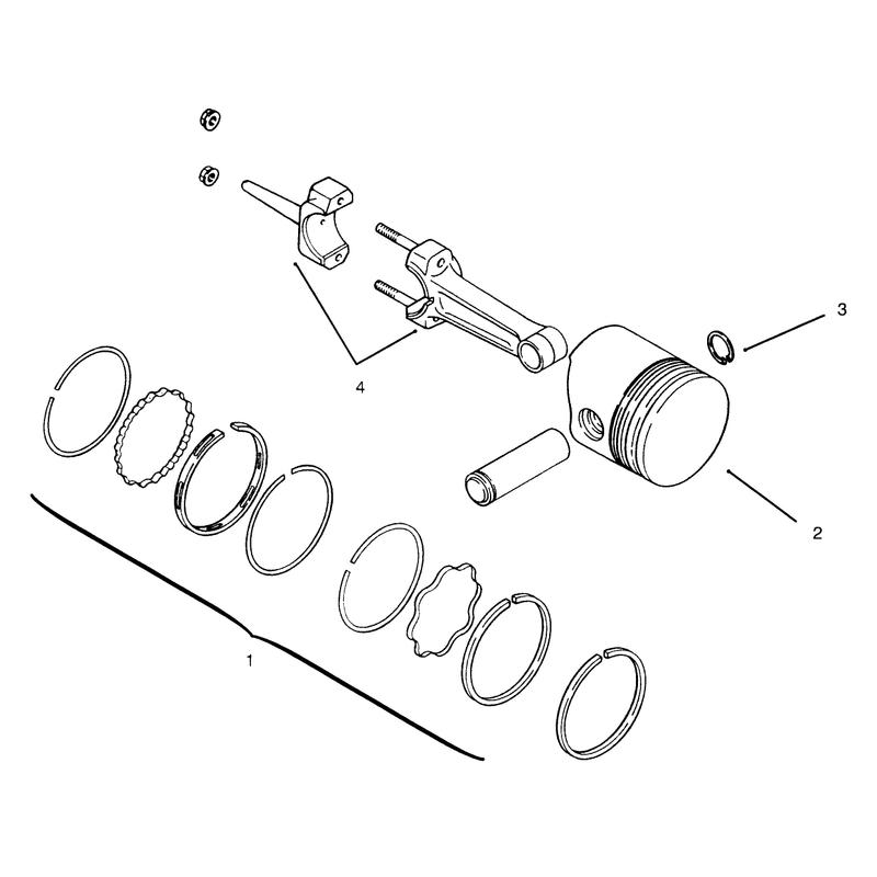 Piston and Rings