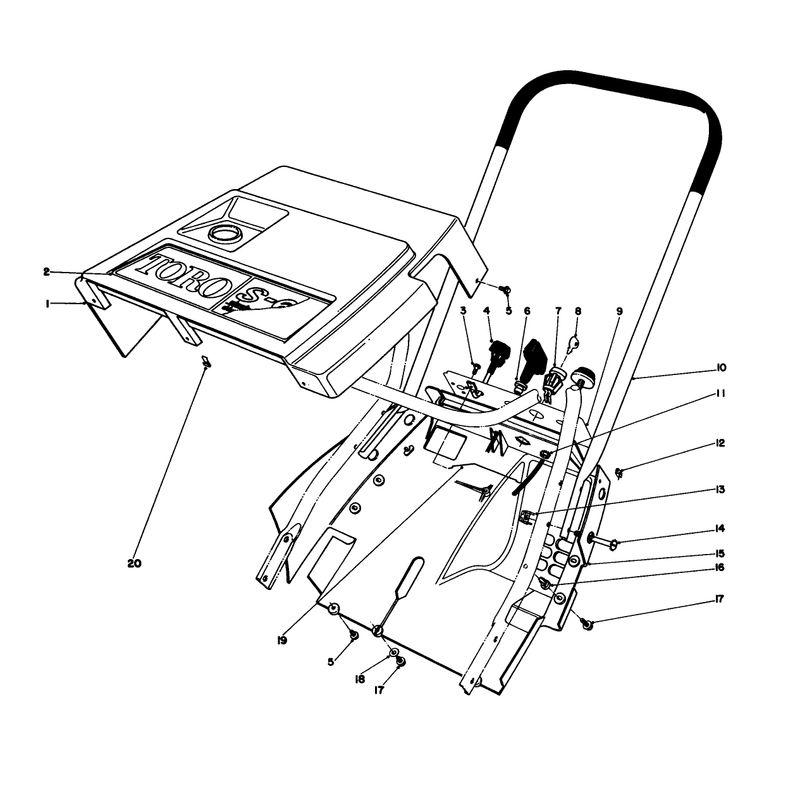 Shroud & Handle Assembly
