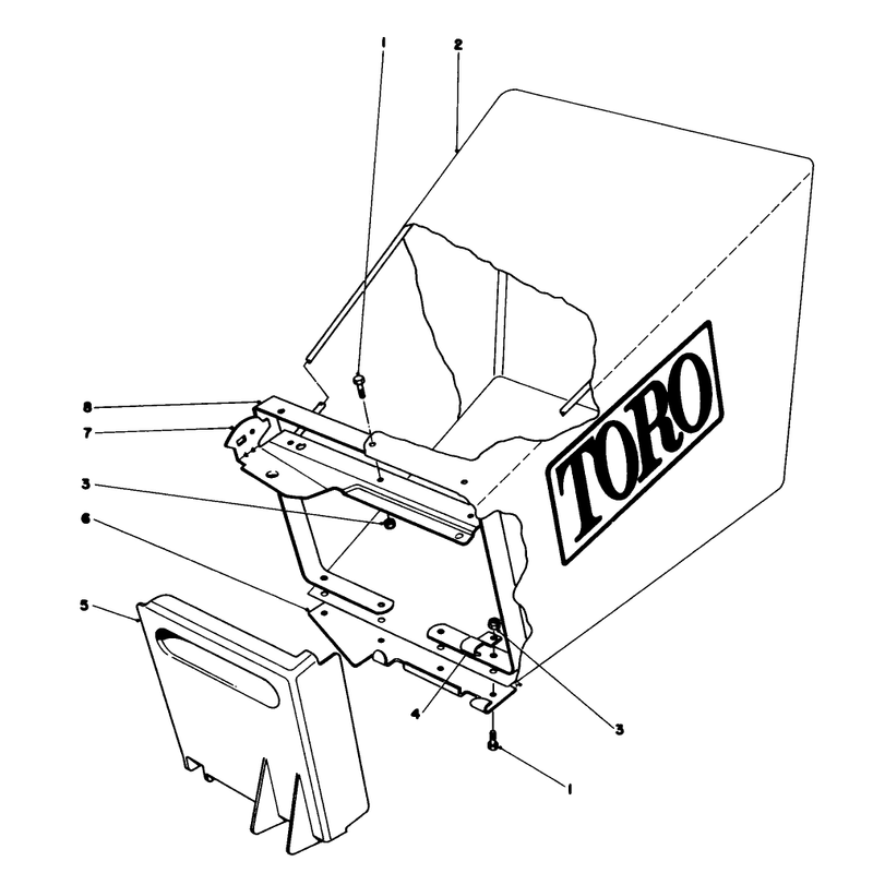 Grass Bag Assembly