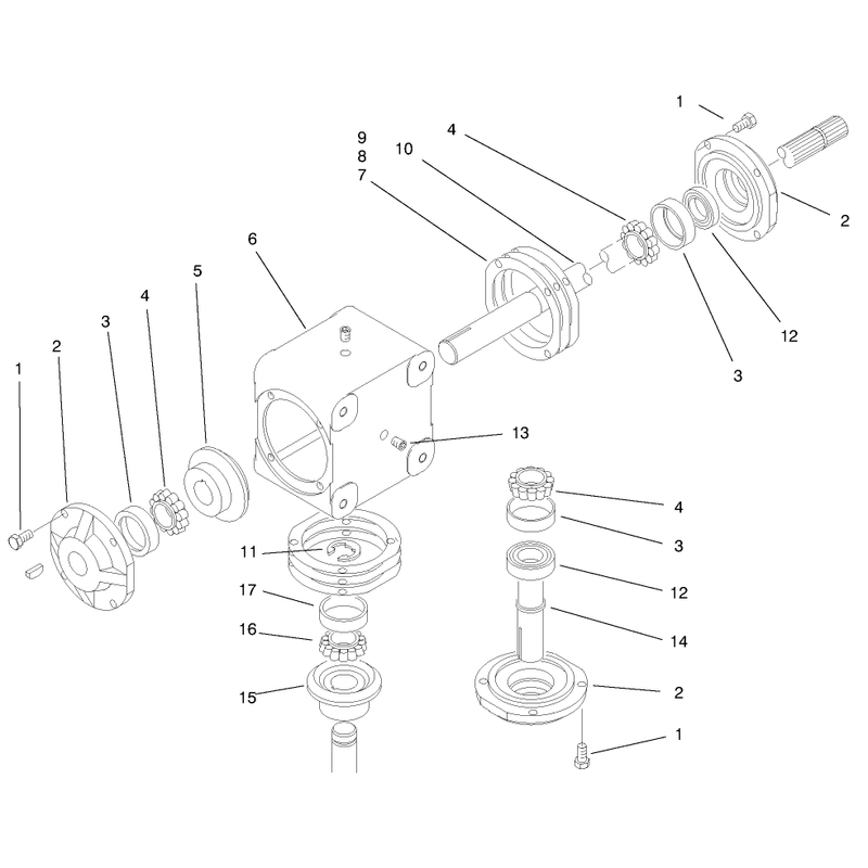 Gear Box Assmebly No 94-4641