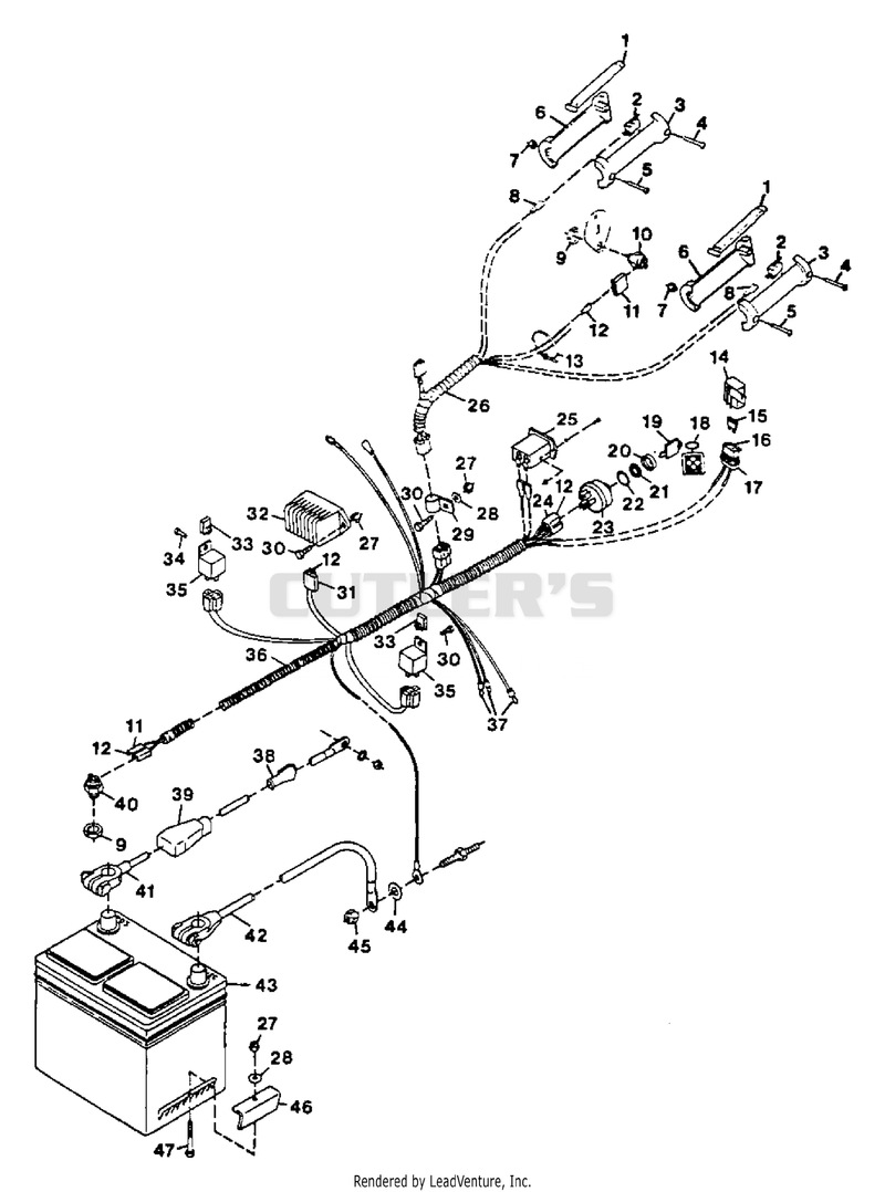 Electrical System - Electric Start Models