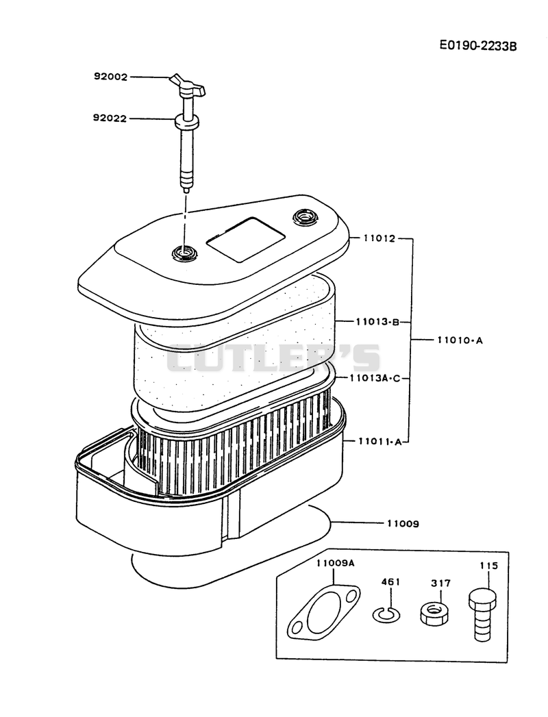 AIR-FILTER/MUFFLER