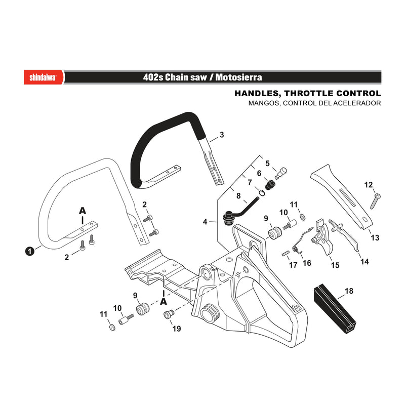 HANDLES, THROTTLE CONTROL