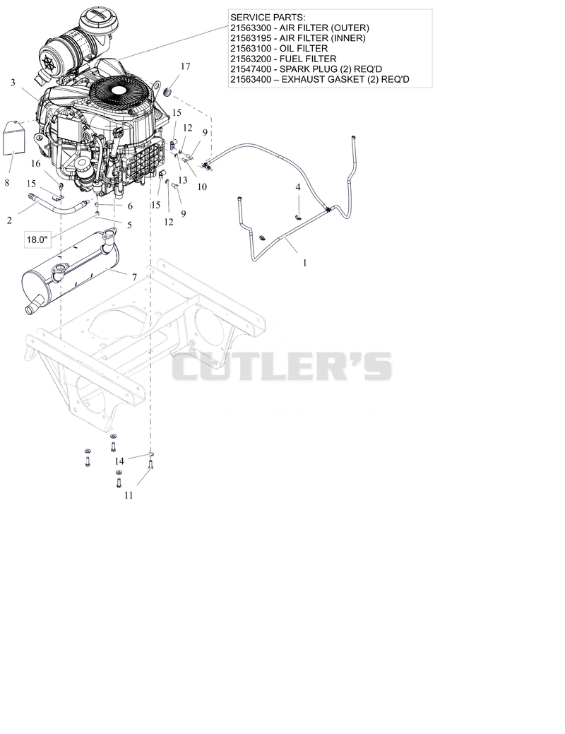 Engine - Yamaha MX825V
