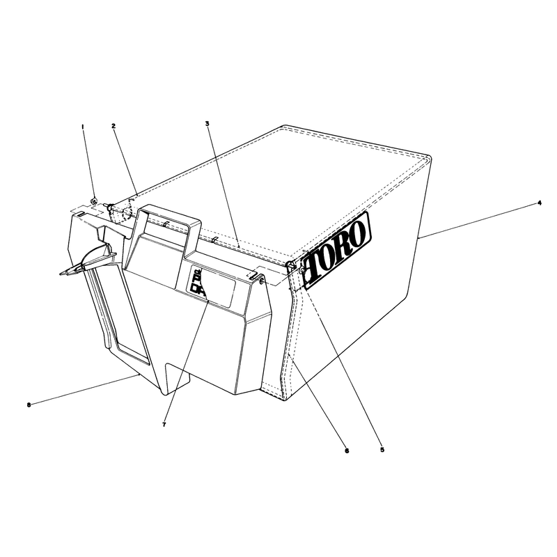 Grass Bag Assembly No 11-0189