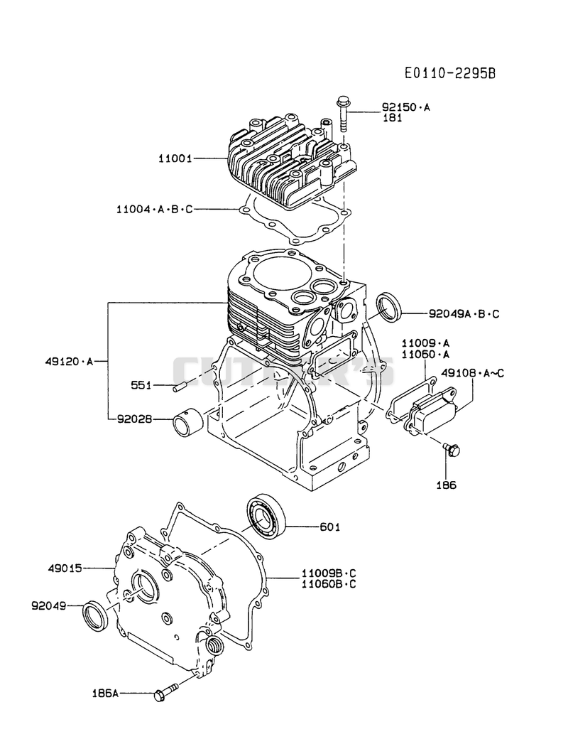 CYLINDER/CRANKCASE