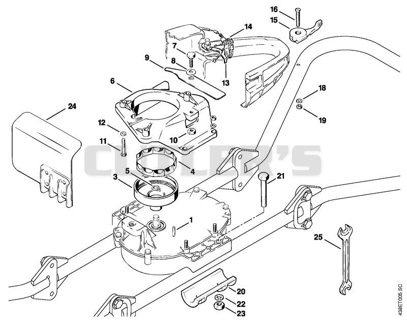 045/056-assembly Clutch drum, Control lever