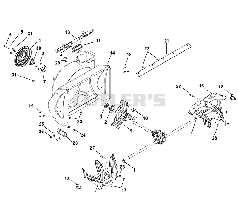 Auger and Impeller