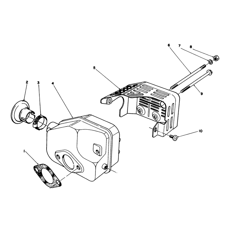 Muffler Assemblymodel No 47pn2-7