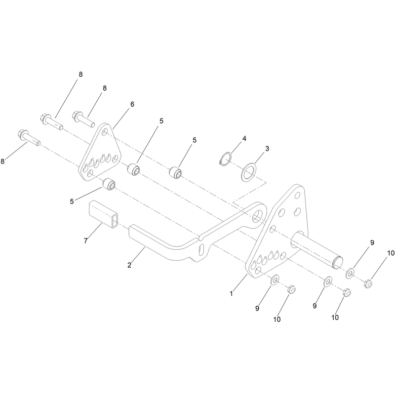 LH HOC Pivot Assembly