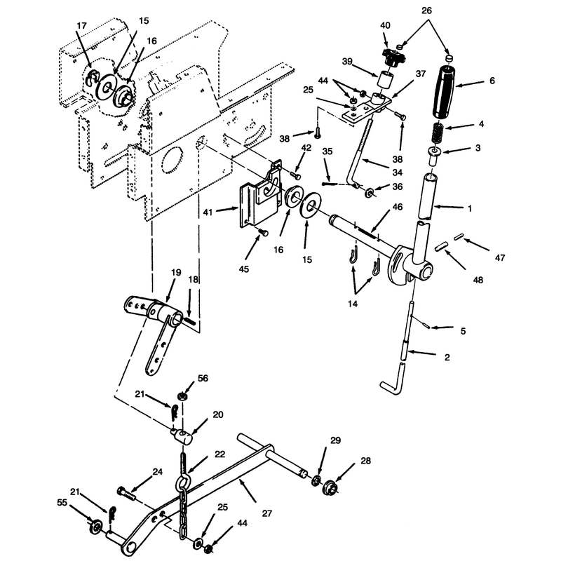 Manual Lift Linkage