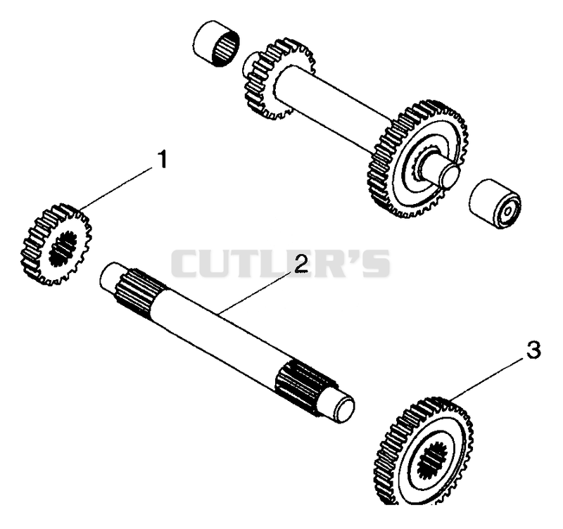 NUMBER FOUR SHAFT - IDLER