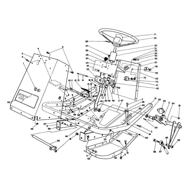Frame and Steering Assembly