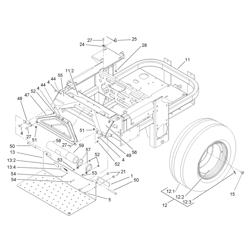 Main Frame Assembly