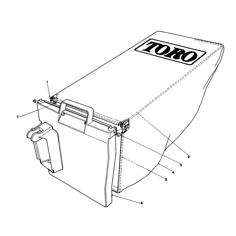 Grass Bag Assembly No 12-8859