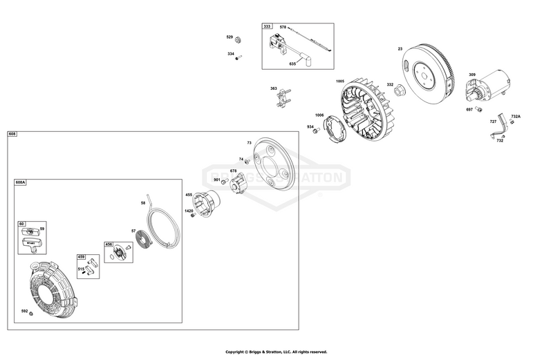 Flywheel, Ignition, and Starter Group