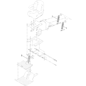 Shock and Spring Kit Assembly No 137-2042