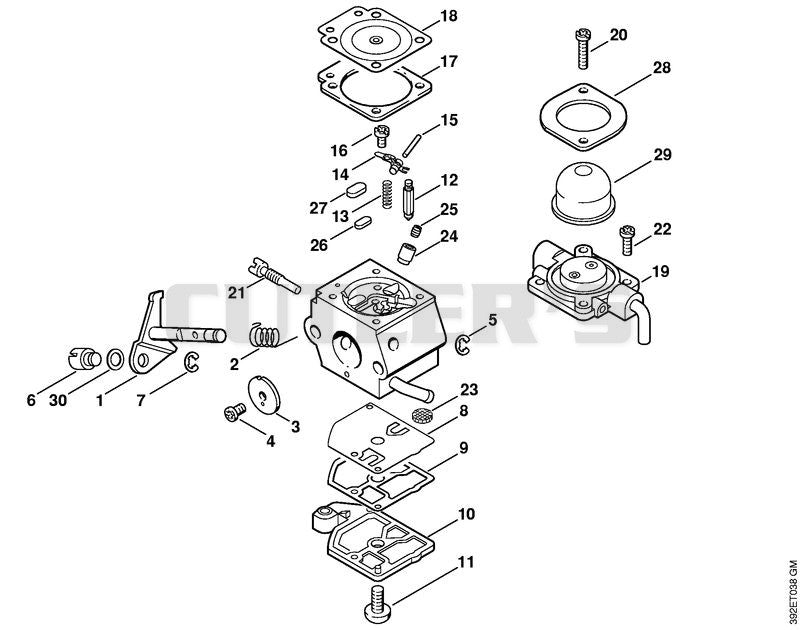 Carburetor C1Q-S45 (16.2001)