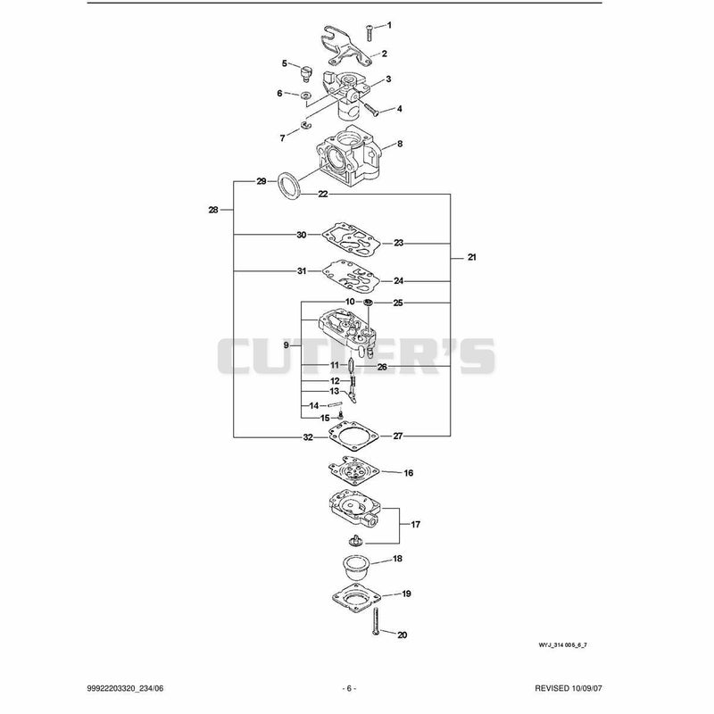 Carburetor -- WYJ-314
