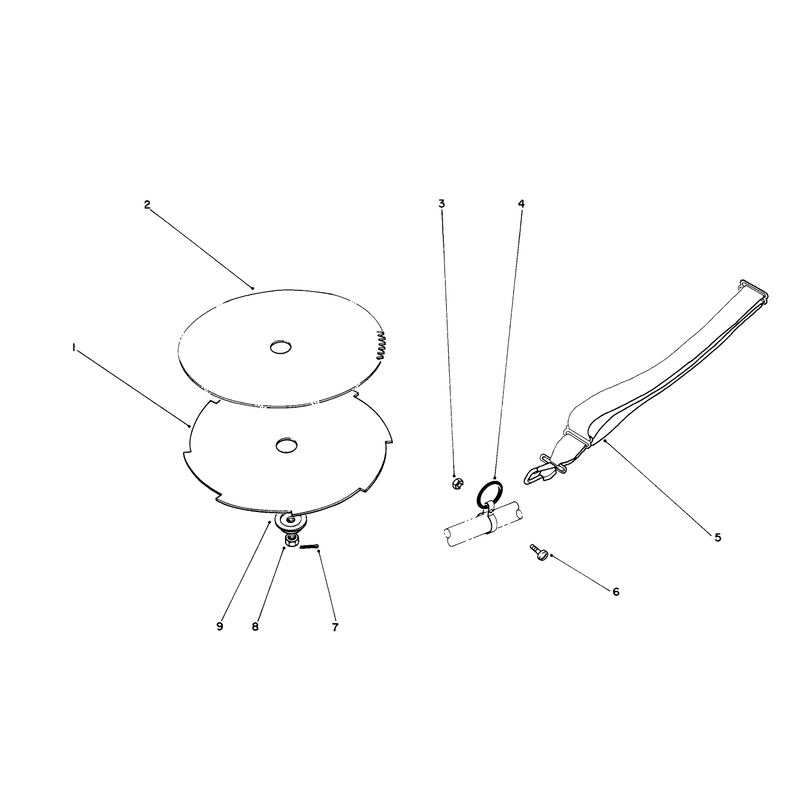 Saw And Brush Blade(optional)