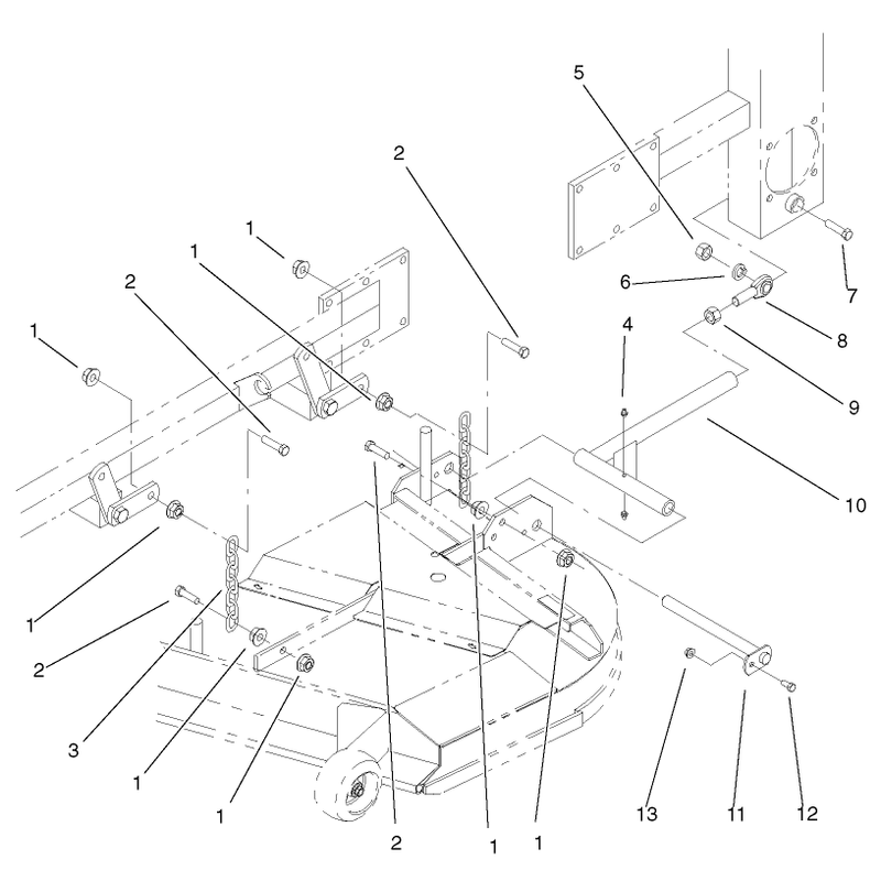 Frame and Deck Assembly