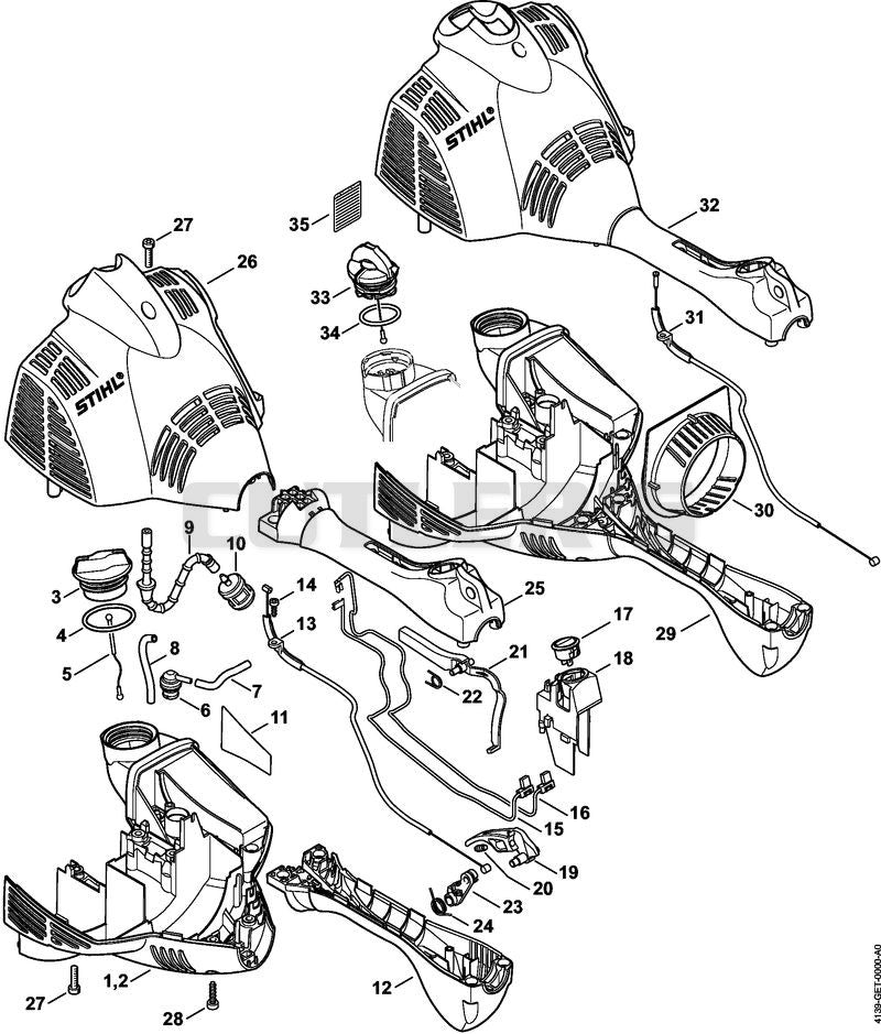Motor housing