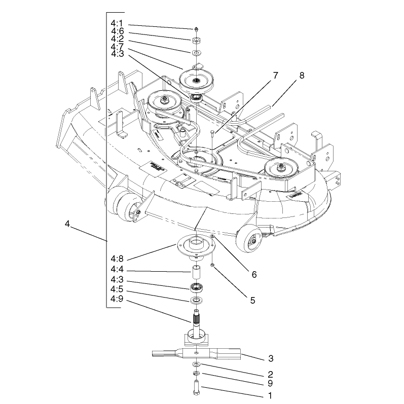 Deck Spindle Assembly