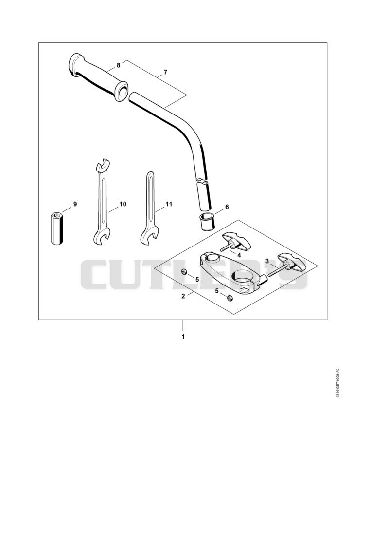 Accessories: Planting hole drill