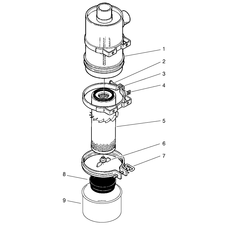 Air Filter Assembly No 85-4910