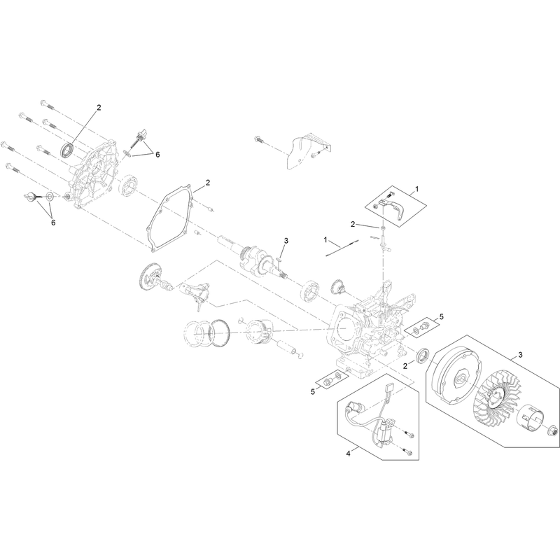 No. 2 Engine Assembly No. 121-0426