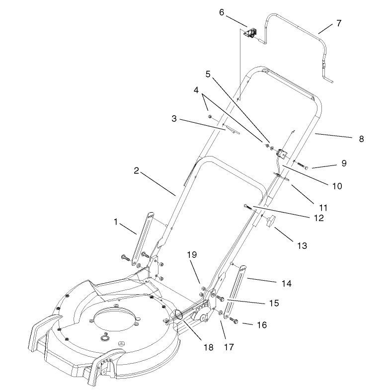 Handle and Control Assembly