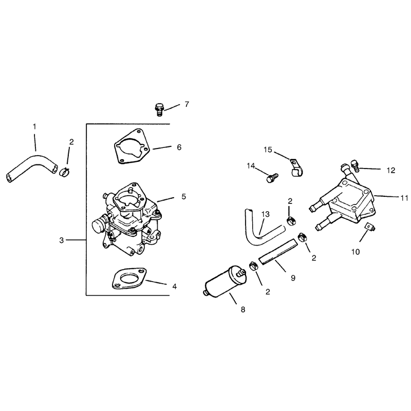 Group8 Fuel System ch22s-76513 Kohler