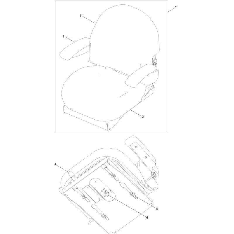Seat Assembly No. 139-2367