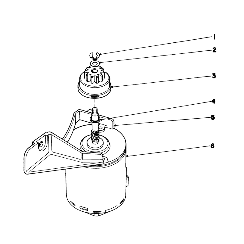 Starter Motor Model No 21727