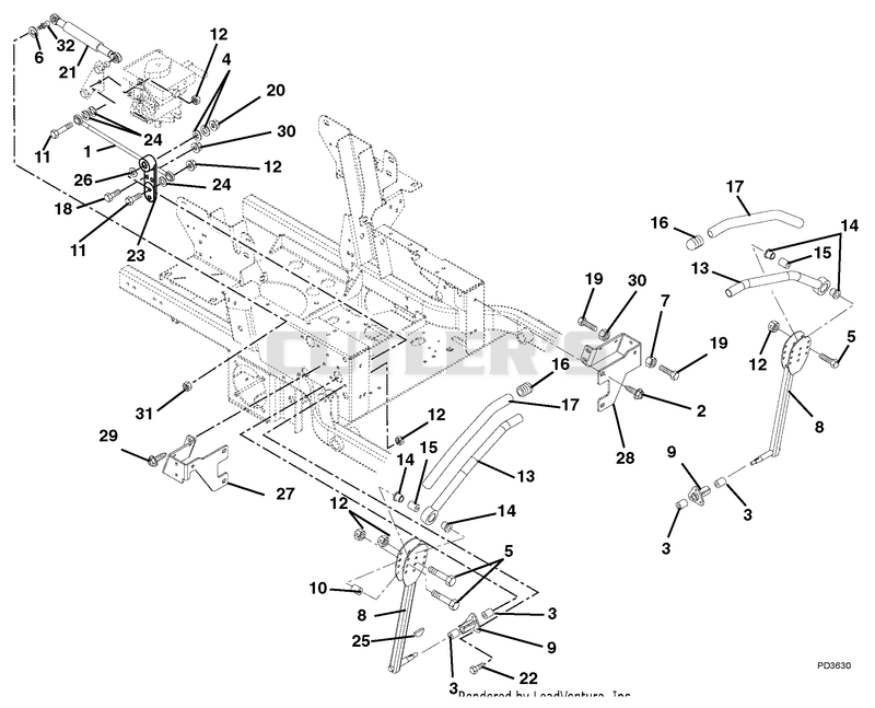 Steering Levers And Linkages