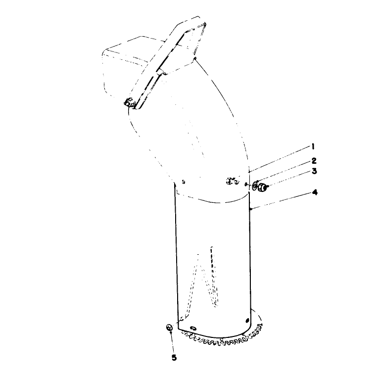 Chute Extension Kit 26-1100 (optional)